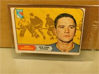 1968-69 OPC Arnie Brown # 68 Hockey Card