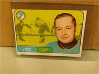 1968-69 OPC Glenn Hall # 111 Hockey Card
