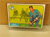 1968-69 OPC Gary Sabourin # 117 Hockey Card