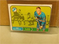 1968-69 OPC Ron Schock # 118 Hockey Card