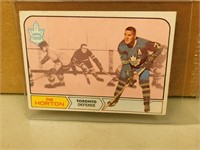 1968-69 OPC Tim Horton # 123 Hockey Card