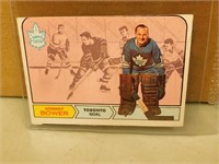 1968-69 OPC Johnny Bower # 122 Hockey Card
