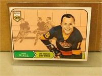 1968-69 OPC Bob Wall # 156 Hockey Card