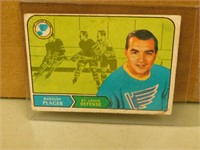 1968-69 OPC Barclay Plager # 177 Hockey Card