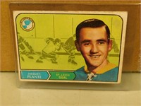 1968-69 OPC Jacques Plante # 181 Hockey Card