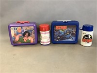 Batman and Disney’s Hunchback Plastic Lunch Boxes