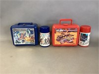 Pair of G. I. Joe Lunch Boxes (Plastic)