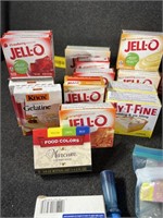 Jello, Pudding, and Baking Supplies