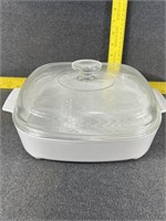 Corning Ware Dish and an extra lid