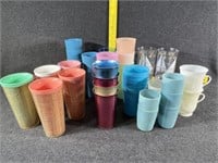 Assorted Plastic Cups