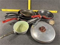Assorted Frying Pans