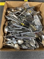 Big assortment of silverware and more