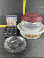 Lollipop Bake pan with sticks, Pie Pans with lids