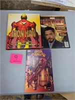 Lot of Iron Man Books
