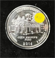 2016 5oz Silver Harpers Ferry 99.9 Pure