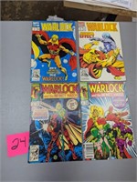 Lot of Warlock Comic Books