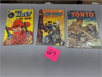 Lot of Vintage Western Comic Books