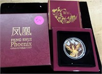 2015 $2 Feng Shui Phoenix 1oz in Box