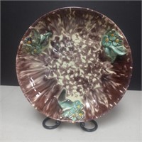 MCM German Drip Glaze Shallow Bowl