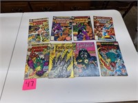 Lot of Vintage Fantastic Four Comic Books