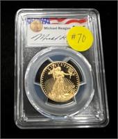 U.S. $25 Gold Eagle 1/2oz Reagan Legacy Series