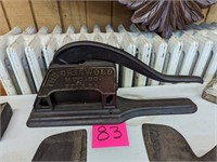 Griswold Cast Iron Tobacco Cutter