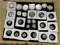 U.S. Silver Coins $5.35 Face Value, Quarters-Dimes