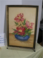 Hazel Reeves, Hand Painted Floral Art