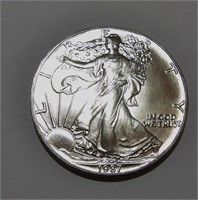 1987 1 Oz. American Silver Eagle