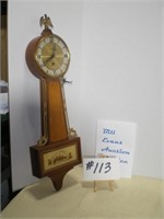 Daneker 8 Day Clock, Vintage