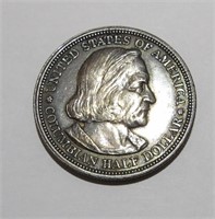 1892 Columbian Exposition Silver Half Dollar