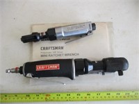 2pc Craftsman 3/8" Drive & Mini Air Socket Wrench