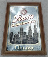 Stroh's Beer Chicago, IL Mirror