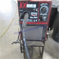 Century 100 wire welder, 120V w/cart