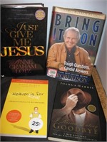 4 Christian Books- Heaven is Real, Dating, Jesus +