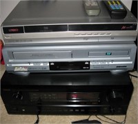 Denon, Sansui DVD/VHS Stereo/TV Components