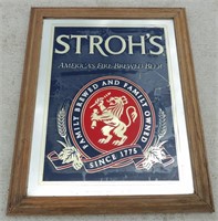 Stroh's Beer Mirror