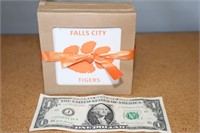 NEW Set of 4 Falls City Tiger tile coasters