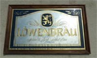 Lowenbrau Beer Mirror: As-Is
