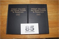 INDIAN VILLAGES AND PLACE NAMES IN PA BOOKS