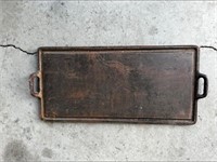 CAST IRON GRIDDLE MARKED NO.-114-CC
