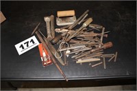LOT OF CHISELS & MORE