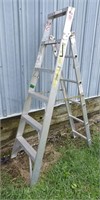 6ft. Aluminum Flip Up Ladder