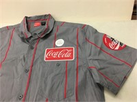 New Coca-Cola Size L Button Up Shirt