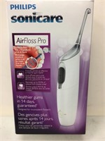 Philips Sonicare Airfloss Pro Power on Open Box
