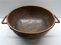 Large Antique Copper Bowl: C&B Supply Chicago
