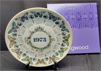 1973 Wedgwood Calendar Plate