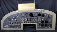WWII B-17 Instrument Panel Display/Trainer