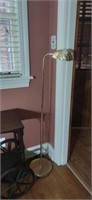 Brass Adjustable Floor Lamp