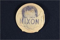 Vintage Richard Nixon Campaign Button Pin